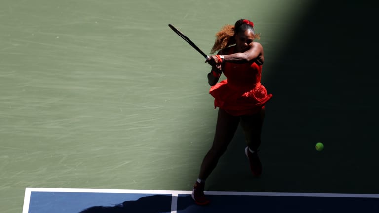 Serena Williams took Sloane Stephens’ best, and made it disappear