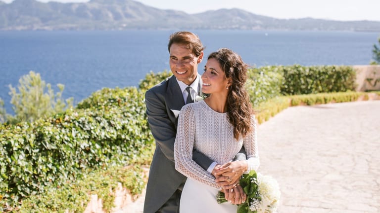 Nadal reveals he 
took just one day
off after wedding