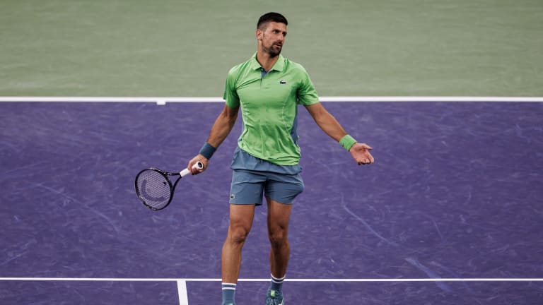 Djokovic's return to the Sunshine Swing was cut short in a shock third-round Indian Wells loss; he withdrew from Miami.