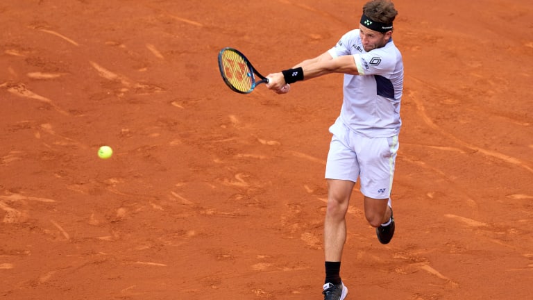 Over the last 52 weeks, Casper Ruud has won 27 matches on clay, more than anybody else on tour.
