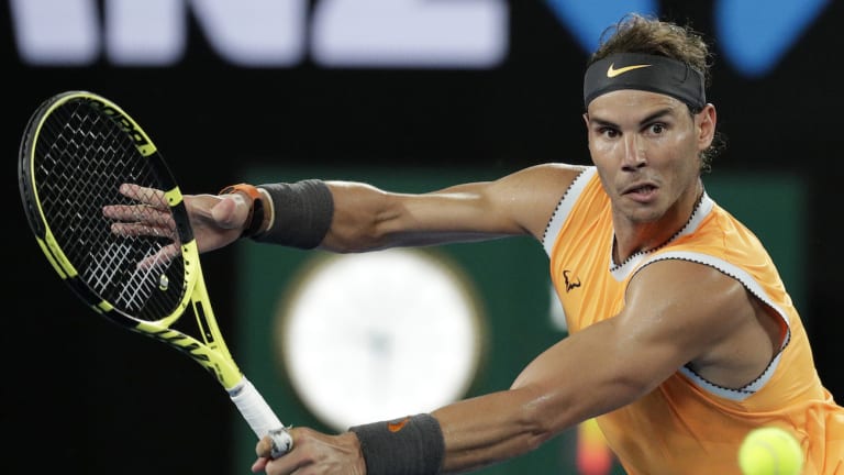 McEnroe brings up
an undressed Nadal,
again