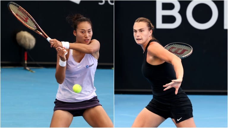 Zheng Qinwen could be a name to watch as this year unfolds; Aryna Sabalenka could be a name added to the Grand Slam winner's roll if she plays to her potential.
