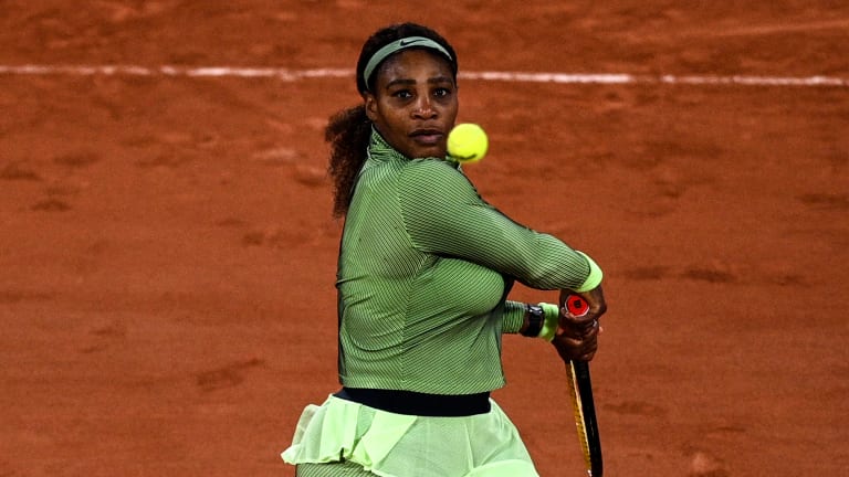 From one Romanian to another: Serena gets Mihaela Buzarnescu, a lefty, in round two.
