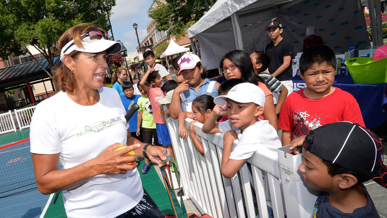 Gigi Fernandez created the Gigi Method, a way of playing the game of doubles.
