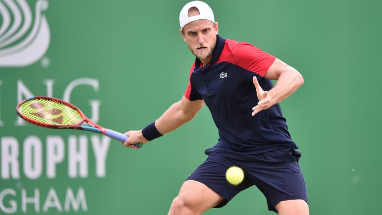 Kudla was the last American man standing at the 2015 Championships.