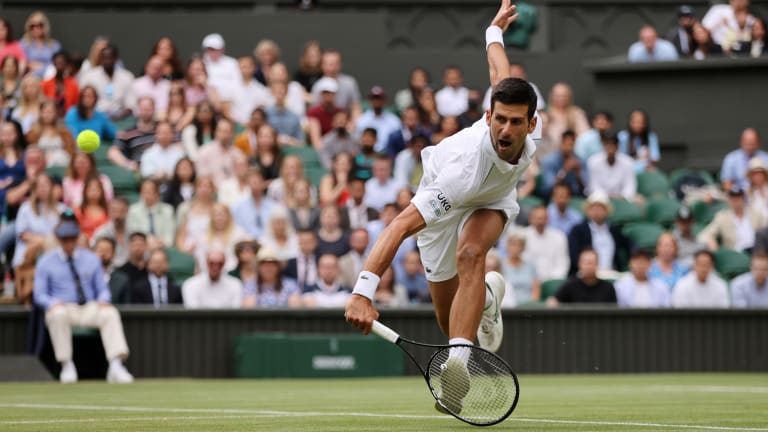 Djokovic goes into Sunday with a 5-1 record in Wimbledon finals, having won his past four.