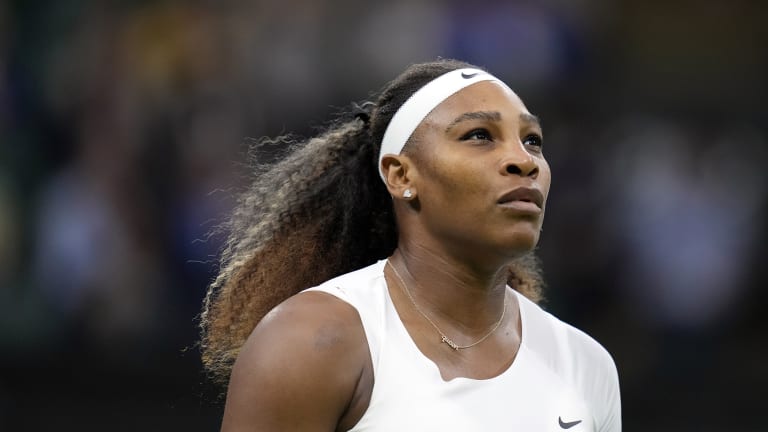 Serena hasn't played since retiring in the opening set of her first round at Wimbledon due to an ankle injury.