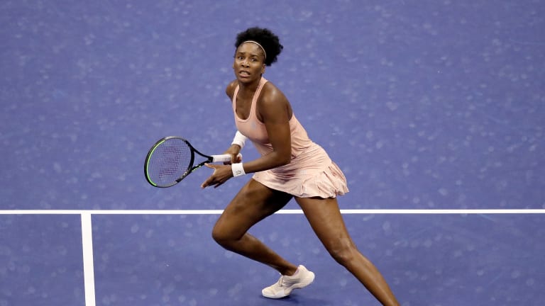 Venus dropped her 2020 US Open first round to No. 20 seed Karolina Muchova.