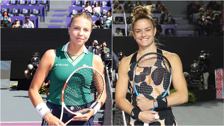 Kontaveit and Sakkari came into Guadalajara as their nation's first WTA Finals qualifiers in history.