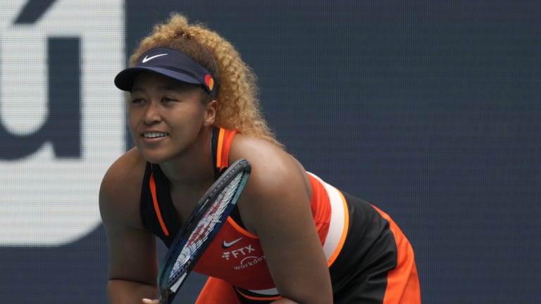 Osaka did not face a break point during her 6-3, 6-4 win over Astra Sharma Wednesday.