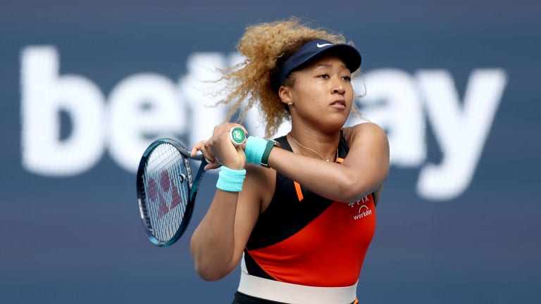 Four-time Grand Slam winner Osaka is contesting her first final since the 2021 Australian Open.