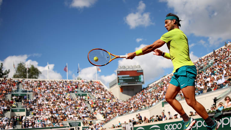 No matter your vantage point, Nadal is sterling at Roland Garros.