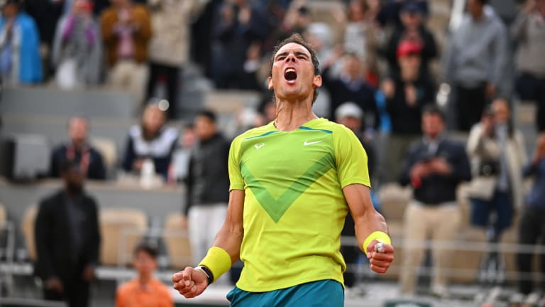 Nadal moved to 3-0 in deciding sets at the Paris major.