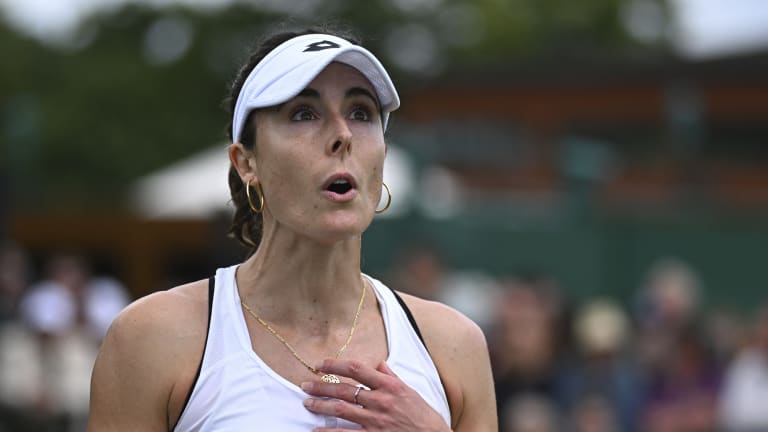Cornet defeated No. 27 seed Yulia Putintseva to kick off her campaign at SW19.