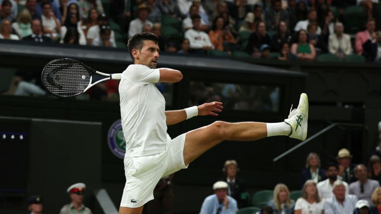 Djokovic decisively kicked his second-set disappointment aside by taking eight consecutive games to firmly regain control.