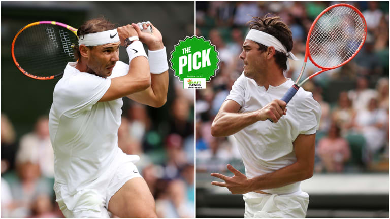 The Pick Wimby QF Nadal Fritz
