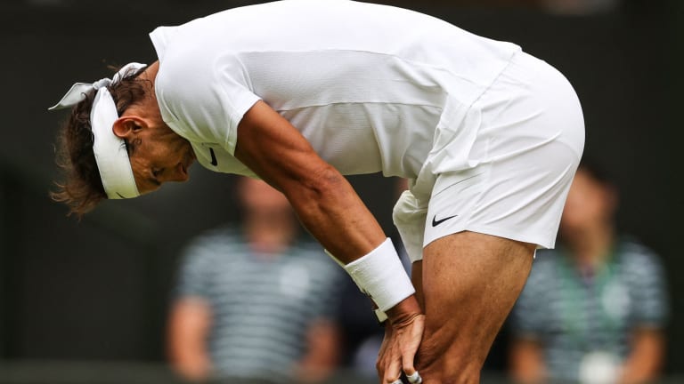 Nadal fought through the abdominal issue to topple Fritz in a winner-take-all tiebreaker Wednesday.