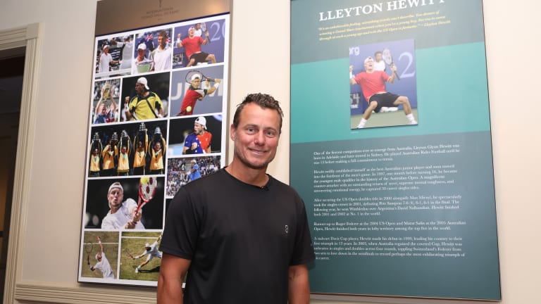Hewitt is the last Australian man to bring home a Grand Slam singles trophy.