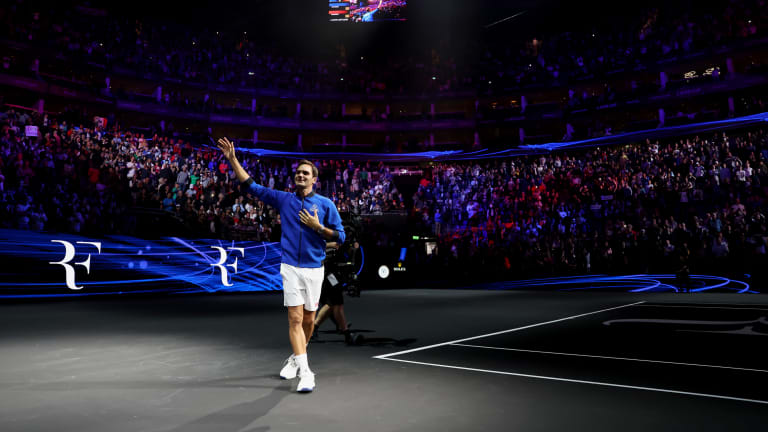 "The fans in The O2 tried their best to will him across the finish line. Which was, of course, another element of Federer’s career that had never been seen before in tennis: His universal popularity."