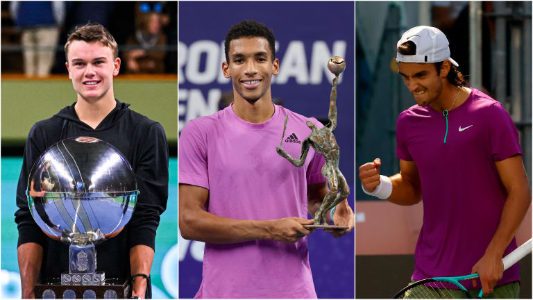 All three won their respective finals Sunday without dropping serve.