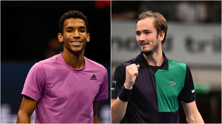 Will Auger-Aliassime and Medvedev end up in the winners' circle this weekend?