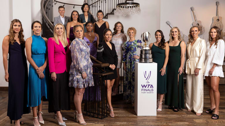 Here's a look at the WTA Finals doubles field on Friday night.