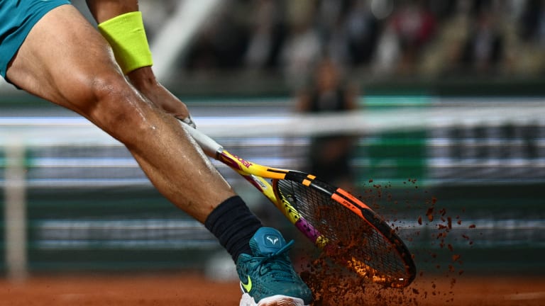 Of Nadal's 1067 career tour-level wins through the completion of the 2022 season, 474 have come on clay.