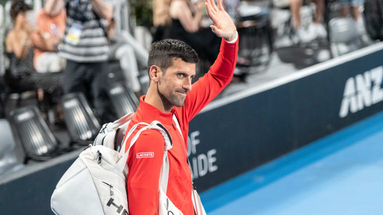 Djokovic's win over Shapovalov also extended his winning streak in Australia to 32 matches in a row, a run that dates back to 2018.