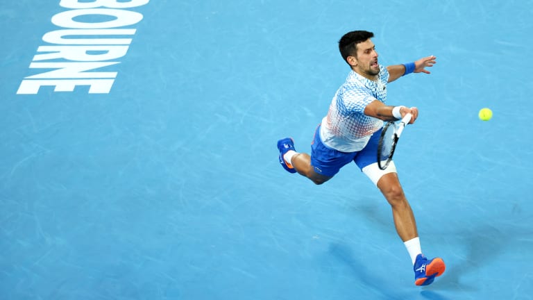 Djokovic has not lost a match to a Top 10 player in Australia for nine years, racking up 18 successive wins against the elite group.