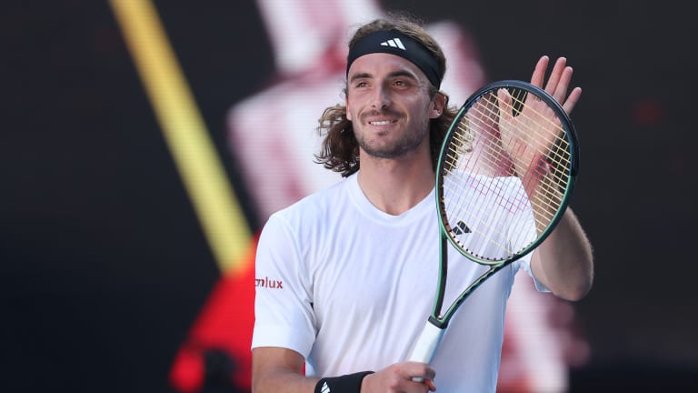 Tsitsipas has dropped three sets en route to the title match.