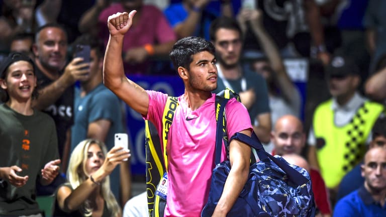 Alcaraz, who's currently ranked No. 2, is the top seed in the Argentinian capital this week.