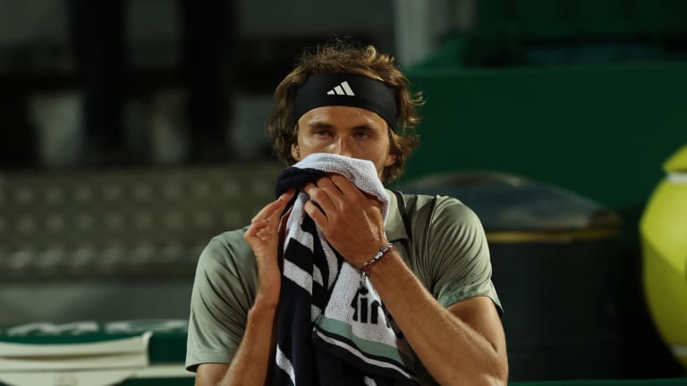 Zverev saw his hopes of completing a 1000 clay-court title set dashed for another year (he's won Madrid twice and Rome once).