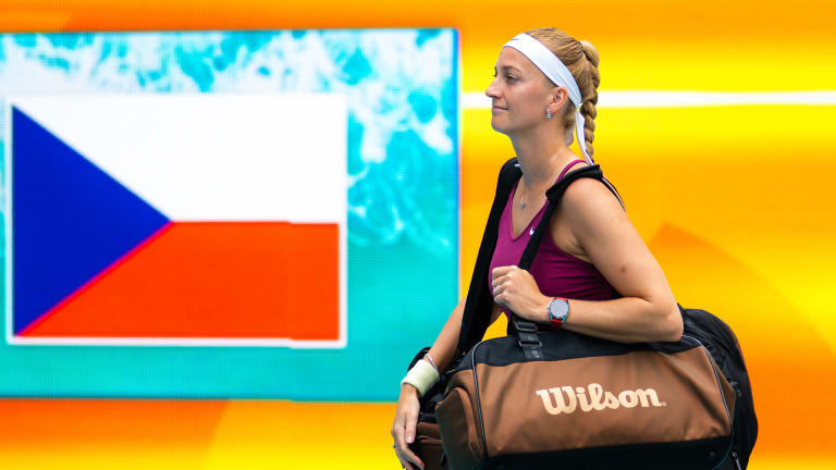 Kvitova will play her first clay-court match of the year.