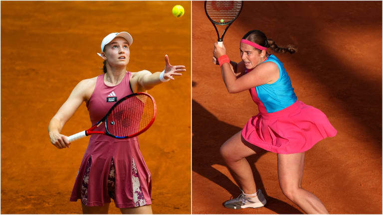 Rybakina beat Ostapenko, 6-2, 6-4, in this year's Australian Open quarterfinals.