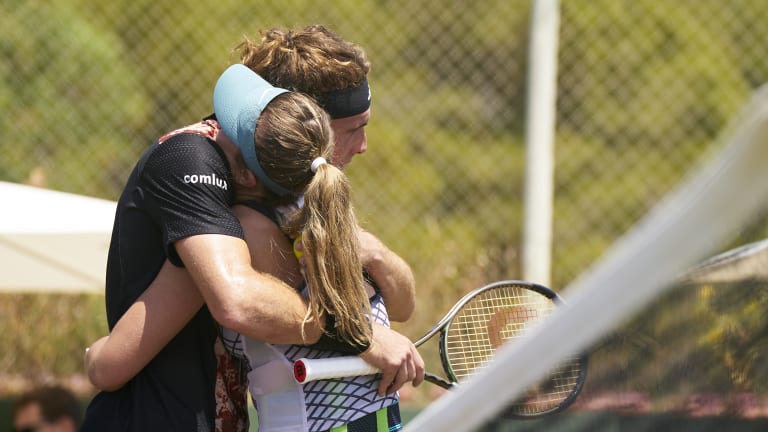 Tsitsipas and Badosa went public in June and launched "Tsitsidosa", a joint Instagram account.