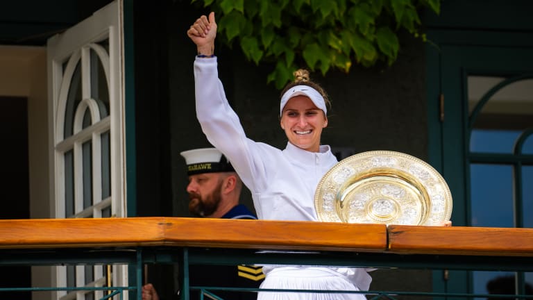 Vondrousova is projected to break into the Top 10 at No. 10 for the first time Monday.