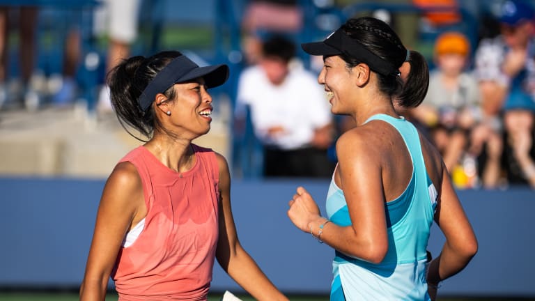 This year, Hsieh and Wang are 10-0 at majors and 2-2 elsewhere.