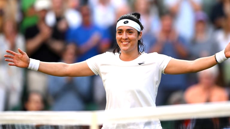 Over the last year and a half, Jabeur has won her three biggest titles—a WTA 1000 and two WTA 500s—and reached three of the last six Grand Slam finals.
