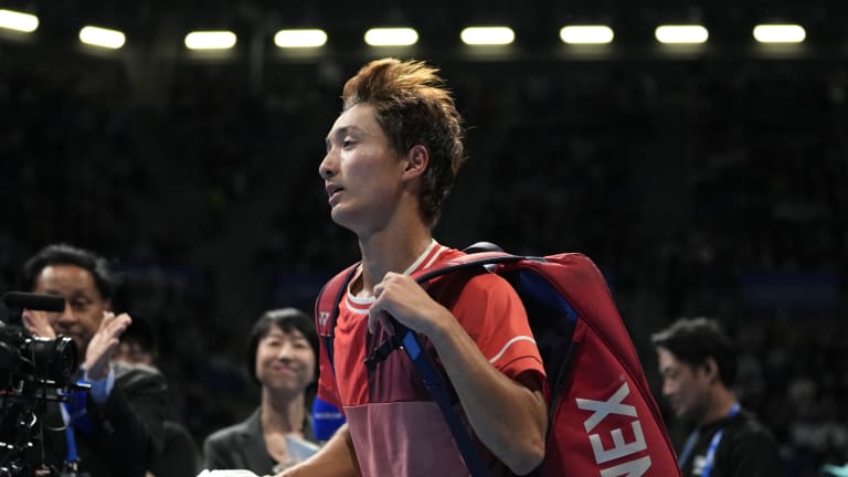 Mochizuki was ranked No. 215 at the start of the Japan Open Tennis Championships.