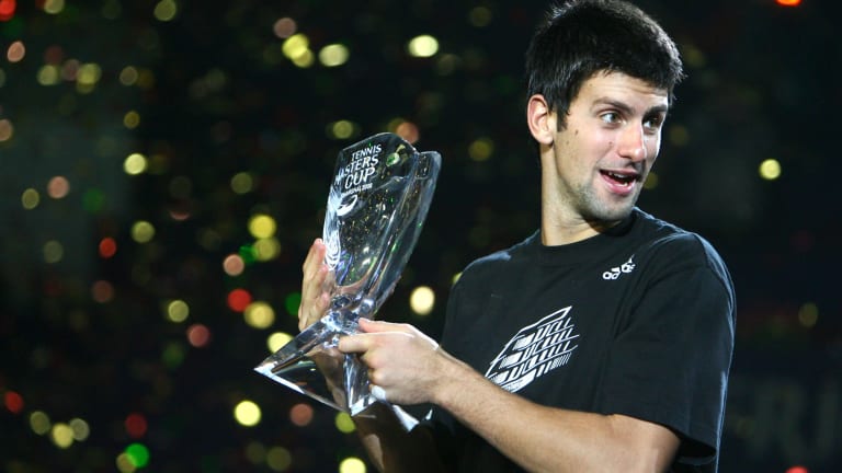 Djokovic will go for a record-breaking seventh ATP Finals title this weekend. He's currently tied with Federer at six.