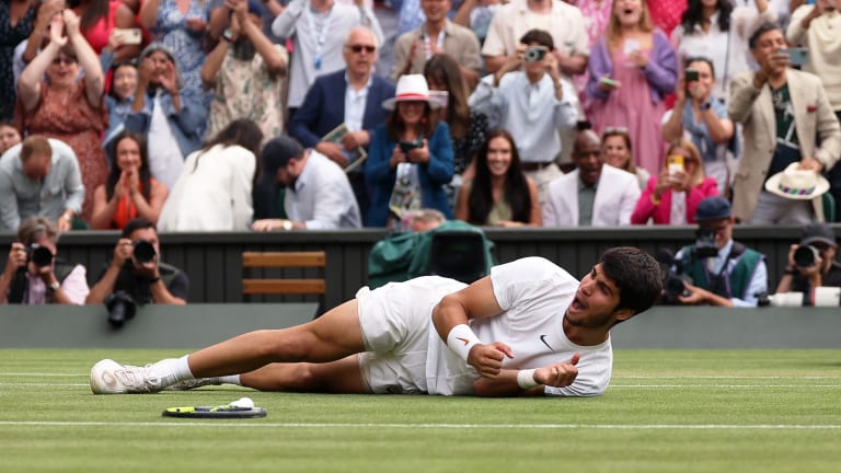For the first time since 2002, a men's champion not named Federer, Nadal, Djokovic or Murray was crowned on Centre Court.