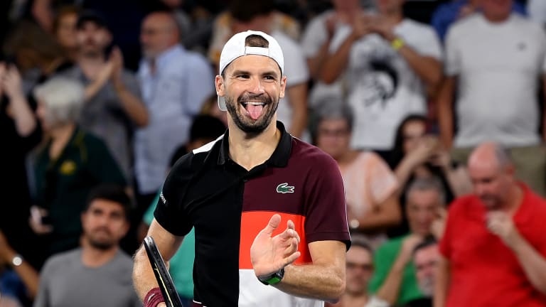 Dimitrov is now a two-time champion in Brisbane, having tasted victory seven years ago.