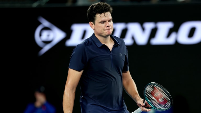 This was just Raonic's fifth appearance in the last 15 majors held.