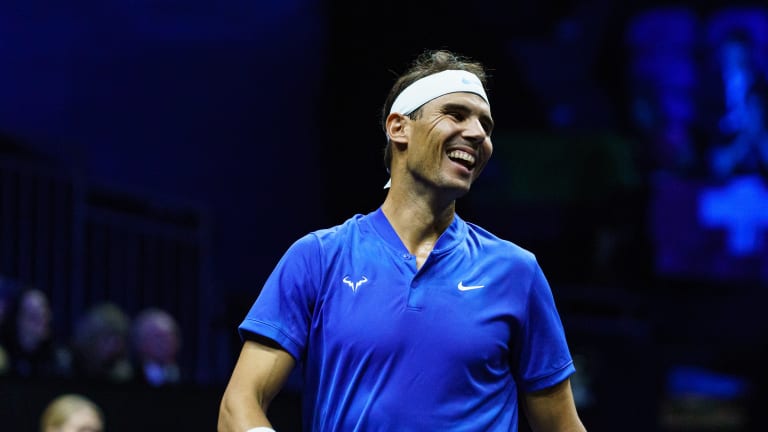 Nadal is 2-1 in his past Laver Cup singles matches.