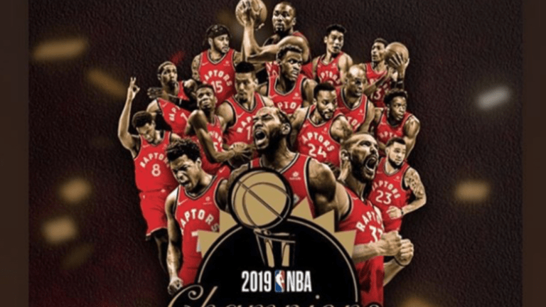 Bouchard, Canadian 
tennis celebrate 
Raptors’ NBA title