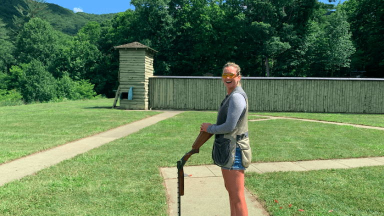 WATCH: Vandeweghe 
goes trap shooting 
at The Greenbrier