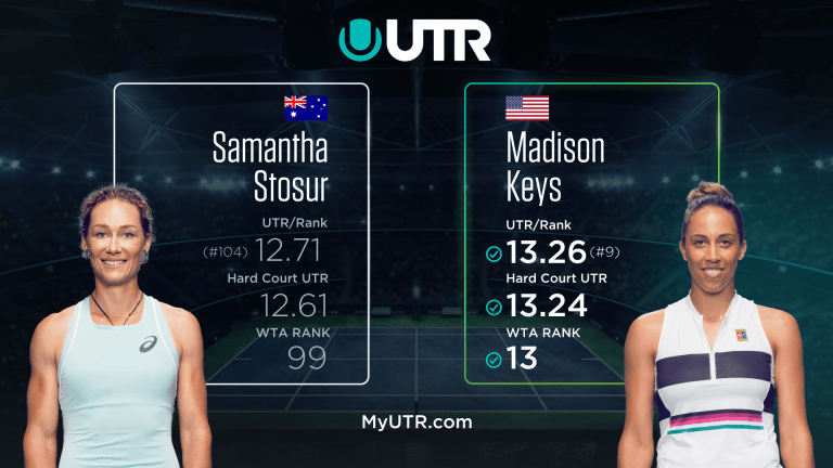 Match of the Day: Madison Keys vs. Samantha Stosur, Brisbane