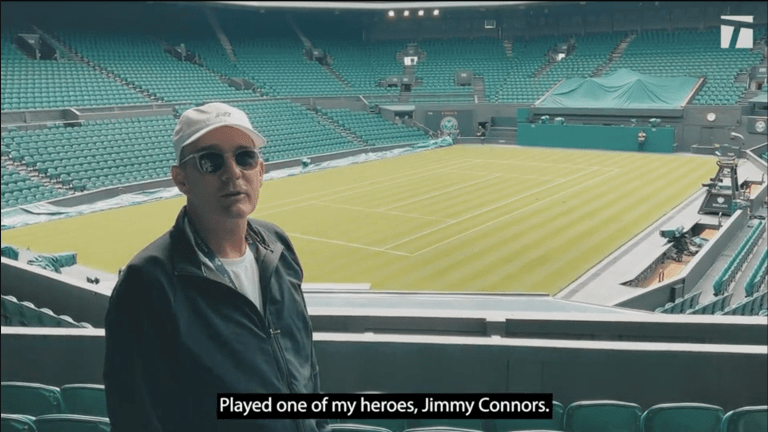 "I'm not sure I ever thanked Jimmy Connors for giving me that tennis lesson."