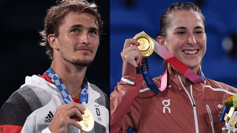Alexander Zverev and Belinda Bencic won the Men's and Women's Singles at the 2020 Olympics in Tokyo.