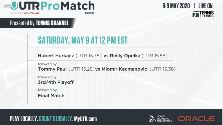 WATCH ON DEMAND: Reilly Opelka finishes 3-1, wins UTR Pro Match Series